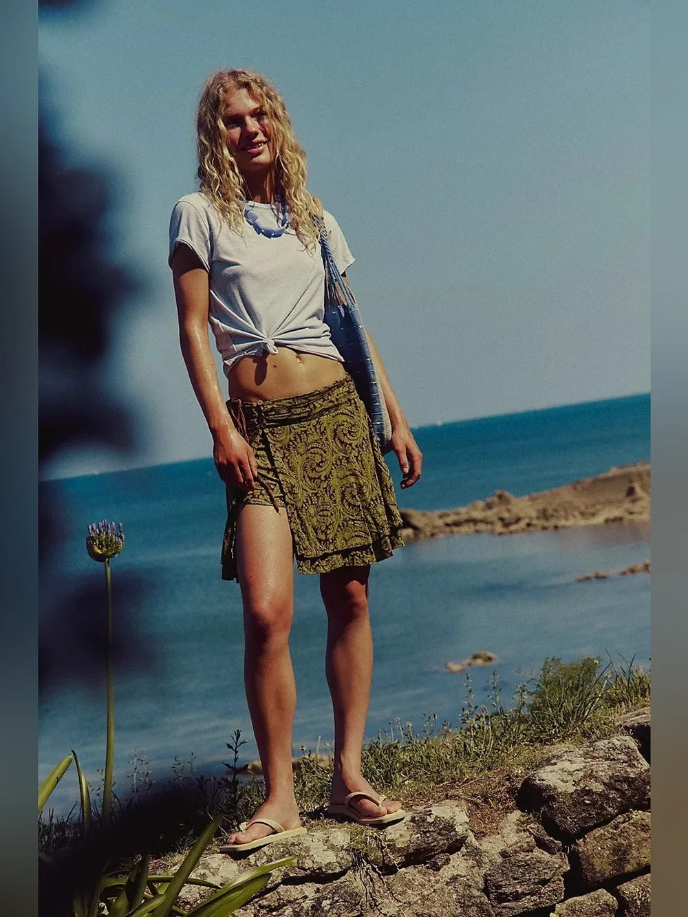 Free People free-est Scarlett Printed Skort Short